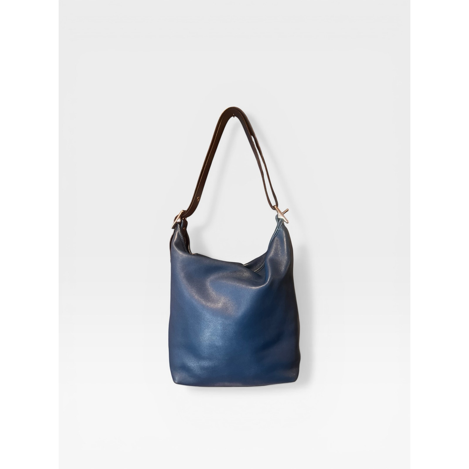 Authentic Coach Legacy Large Candace Tassel Carryall Tote Duffel Bag Blue